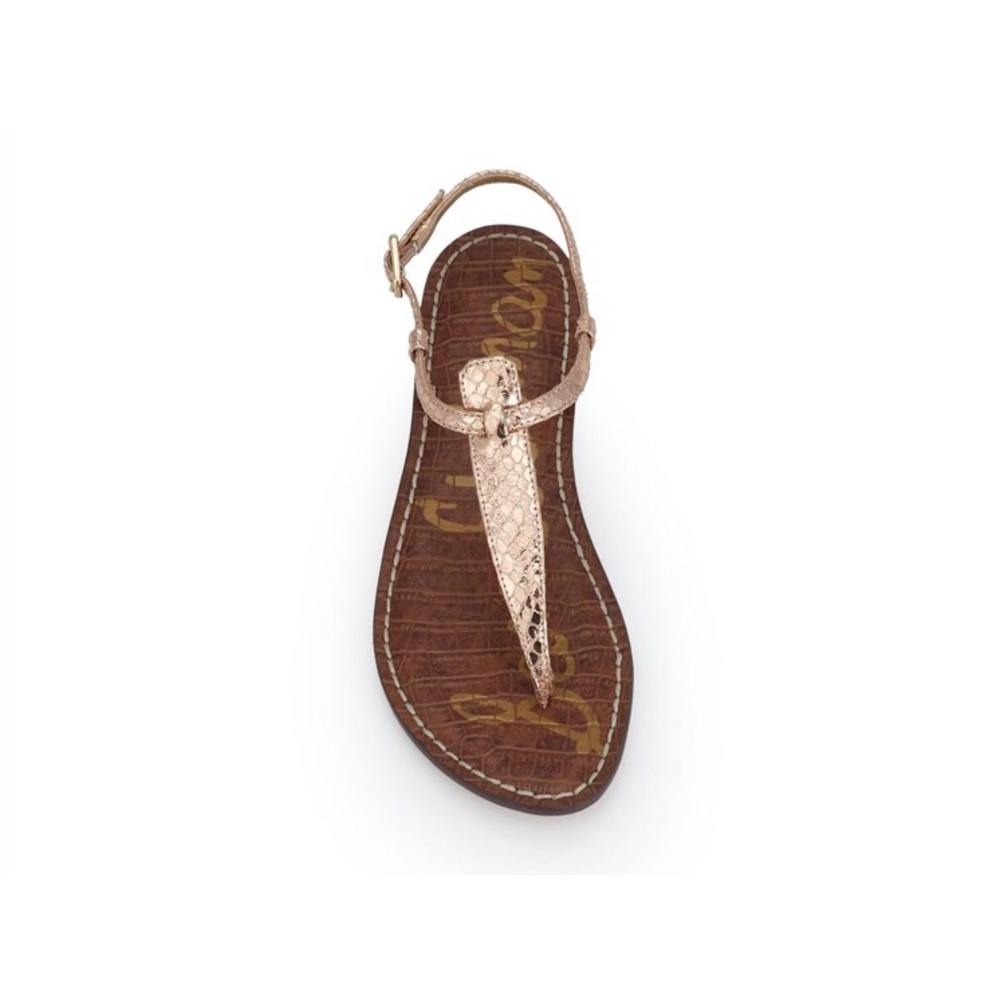 🌟 Sam Edelman • Rose Gold Gigi Sandal